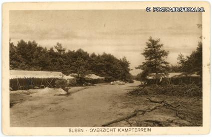 Sleen, Overzicht Kampterrein ansichtkaart: Sleen, Overzicht Kampterrein