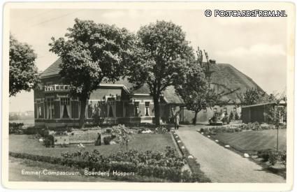 Emmer-Compascuum, Boerderij Hospers ansichtkaart: Emmer-Compascuum, Boerderij Hospers