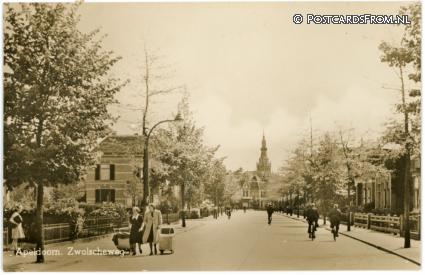 ansichtkaart: Apeldoorn, Zwolscheweg