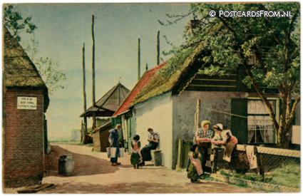 Spakenburg, Eemdijk ansichtkaart: Spakenburg, Eemdijk