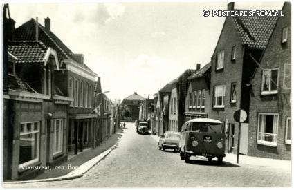 Den Bommel, Voorstraat ansichtkaart: Den Bommel, Voorstraat