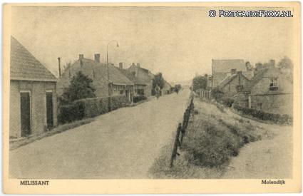Melissant, Molendijk ansichtkaart: Melissant, Molendijk