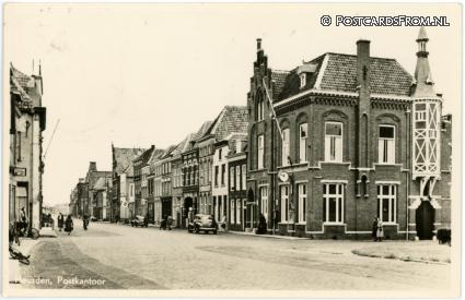 ansichtkaart: Heusden, Postkantoor