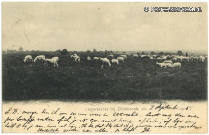 ansichtkaart: Oldebroek Legerplaats, --