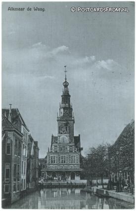Alkmaar, De Waag ansichtkaart: Alkmaar, De Waag