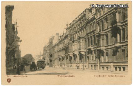 Amsterdam, Weteringschans ansichtkaart: Amsterdam, Weteringschans