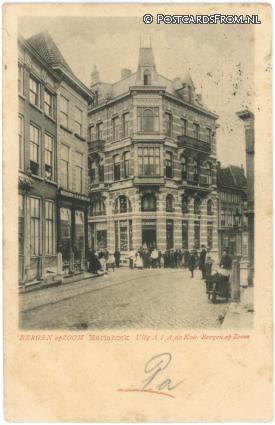 Bergen op Zoom, Mariahoek ansichtkaart: Bergen op Zoom, Mariahoek