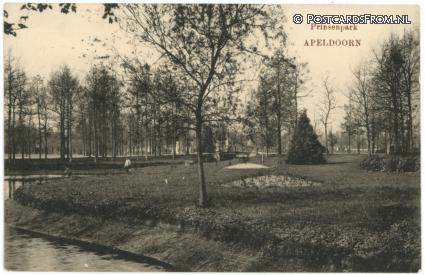 Apeldoorn, Prinsenpark ansichtkaart: Apeldoorn, Prinsenpark