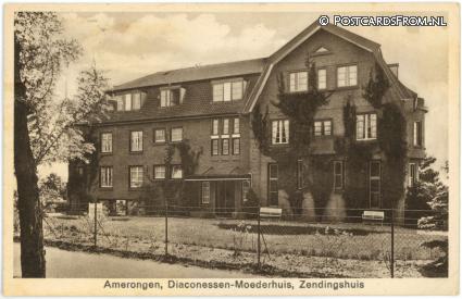 Amerongen, Diaconessen-Moederhuis, Zendingshuis ansichtkaart: Amerongen, Diaconessen-Moederhuis, Zendingshuis