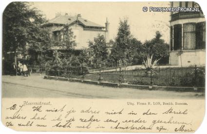 ansichtkaart: Bussum, Heerenstraat