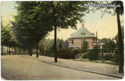 Hilversum, Steijnlaan, hoek Bothalaan ansichtkaart: Hilversum, Steijnlaan, hoek Bothalaan