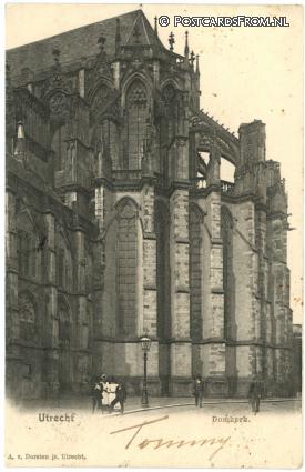 Utrecht, Domkerk ansichtkaart: Utrecht, Domkerk