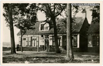ansichtkaart: Westenschouwen, Westenschouwens Welvaren. Pension