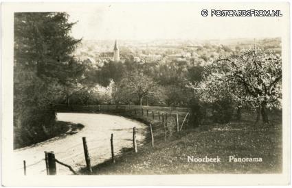 Noorbeek, Panorama ansichtkaart: Noorbeek, Panorama