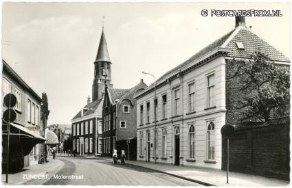 ansichtkaart: Zundert, Molenstraat