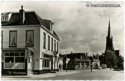 Sint Nicolaasga, Centrum ansichtkaart: Sint Nicolaasga, Centrum