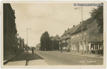 ansichtkaart: Vught, Taalstraat. Dameskapper