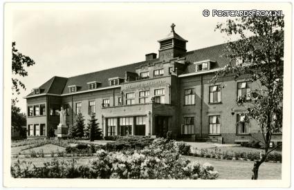 ansichtkaart: Venray, St. Elisabeth Ziekenhuis. Hoofdingang