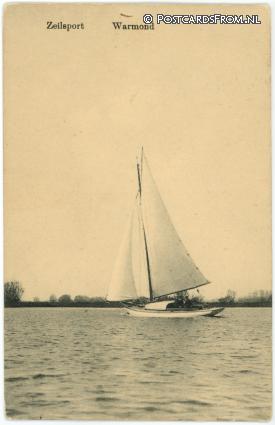 ansichtkaart: Warmond, Zeilsport