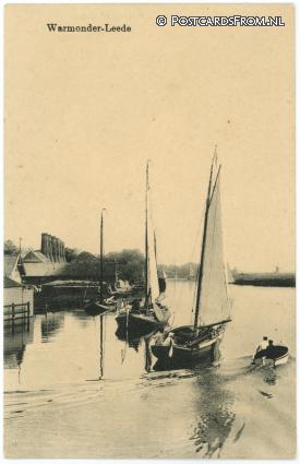 ansichtkaart: Warmond, Warmonder-Leede
