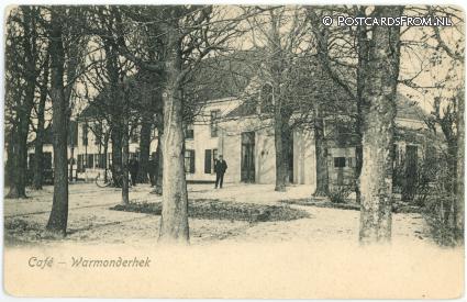 ansichtkaart: Warmond, Cafe - Warmonderhek