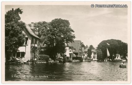 ansichtkaart: Warmond, Langs de Leede