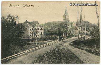 Ophemert, Pastorie ansichtkaart: Ophemert, Pastorie