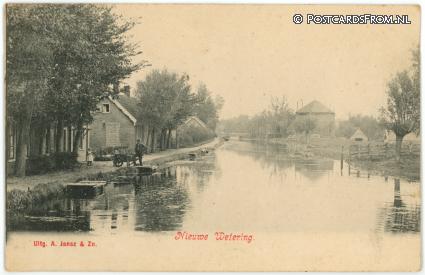 ansichtkaart: Nieuwe Wetering, --