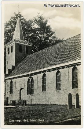 Olterterp, Ned. Herv. Kerk ansichtkaart: Olterterp, Ned. Herv. Kerk