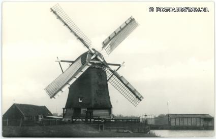 ansichtkaart: Akersloot, De Noordermolen