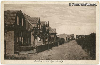 ansichtkaart: Leerdam, Van Iperelaanjte