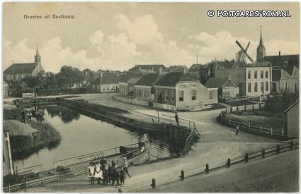 Zoutkamp, Groeten uit ansichtkaart: Zoutkamp, Groeten uit
