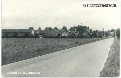 ansichtkaart: Zevenhoven, Gezicht op Zevenhoven