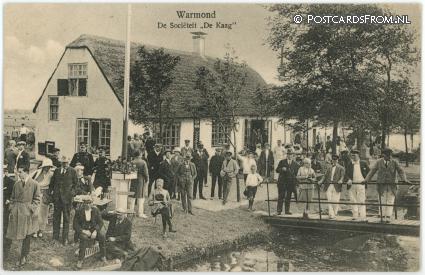 ansichtkaart: Warmond, De Societeit 'De Kaag'