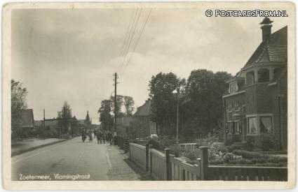 ansichtkaart: Zoetermeer, Vlamingstraat