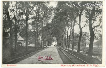 ansichtkaart: Beemster, Rijperweg. Klaterbuurt bij de Rijp