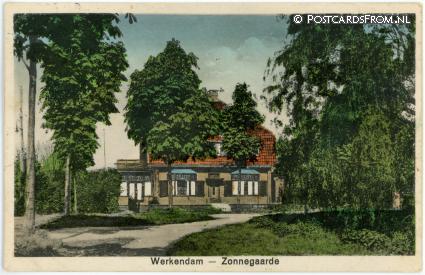 Werkendam, Zonnegaarde ansichtkaart: Werkendam, Zonnegaarde