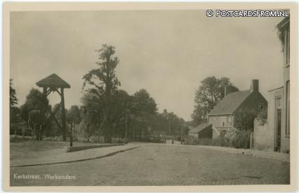Werkendam, Kerkstraat ansichtkaart: Werkendam, Kerkstraat