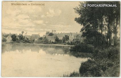 Werkendam, Kerkewiel ansichtkaart: Werkendam, Kerkewiel
