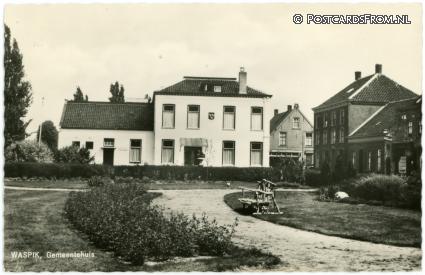 Waspik, Gemeentehuis ansichtkaart: Waspik, Gemeentehuis
