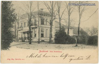 Zuidbroek, Villa Vredenburg ansichtkaart: Zuidbroek, Villa Vredenburg