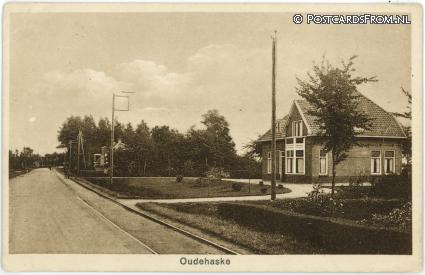 Oudehaske, -- ansichtkaart: Oudehaske, --