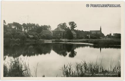 ansichtkaart: Hooge Zwaluwe, Wielgezicht