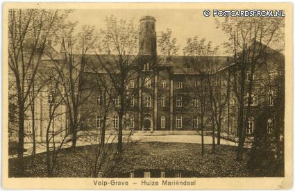 ansichtkaart: Velp NB, Gem. Grave. Huize Mariendaal