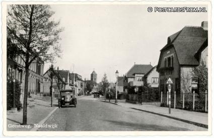 ansichtkaart: Naaldwijk, Geestweg