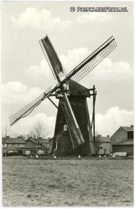 ansichtkaart: Hapert, Korenmolen Ao. ca. 1900