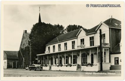 ansichtkaart: Heeze, Hotel Barendsma