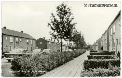 ansichtkaart: Maasdam, Burg. Gr. de Kater
