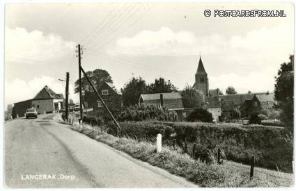 Langerak ZH, Dorp ansichtkaart: Langerak ZH, Dorp