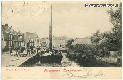 ansichtkaart: Winschoten, Buitenvenne